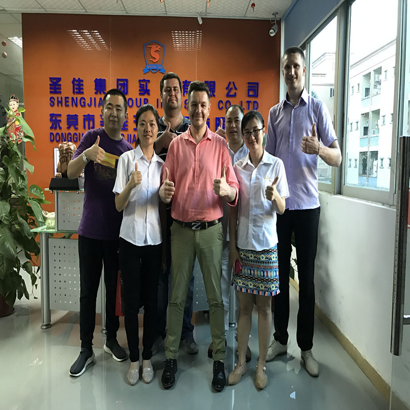 A group company from Russian visited Shengjia on June 5th 2017